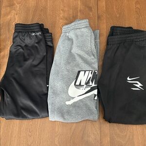 Lot of three boys large athletic pants